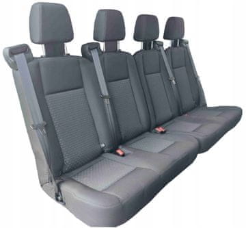 shumee MERLJIVI POKROVI FORD TRANSIT Mk8 2014-2024 7-sedežni dvojni menjalnik 2x2