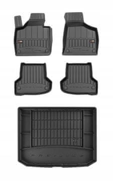 shumee 3D SET gumijastih tepihov in zaščitne preproge za prtljažnik AUDI RS3 8P HB 2003-2013 HB