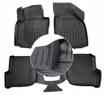 shumee Gumijaste preproge in brisalci SEAT Toledo 3 2004-2009 UD korita