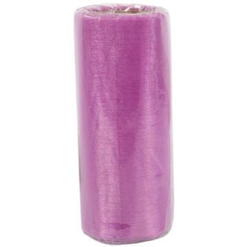 shumee Vijolična organza za dekoracije in cvetlične aranžmaje - 12 cm x 9 m