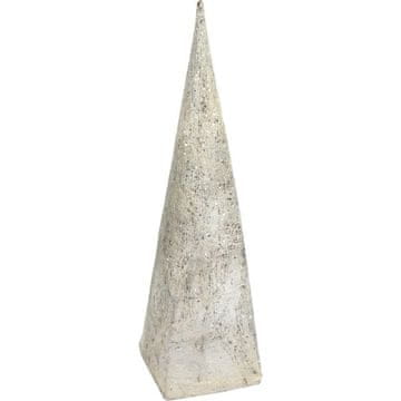 shumee Bela stožčasta božična jelka iz sisala z iglicami 60 cm - božična dekoracija