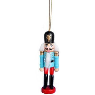 shumee Lesena figurica Hrestača 12,5 cm - Modri božični okrasek št. 6