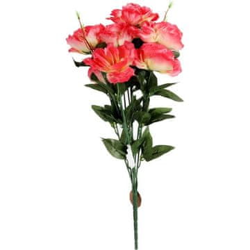 shumee ŠOPEK 7 VRTNIC UMETNO CVETJE ROZA 70 CM