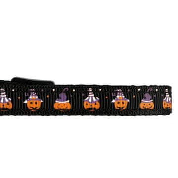 shumee Črna ovratnica z vzorcem HALLOWEEN