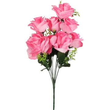shumee Šopek 7 vrtnic 54 cm roza