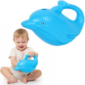 shumee Dekorativna zalivalka Delfin 1L modra
