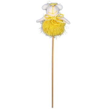 shumee Figurica rumene ovce, visoka 25 cm