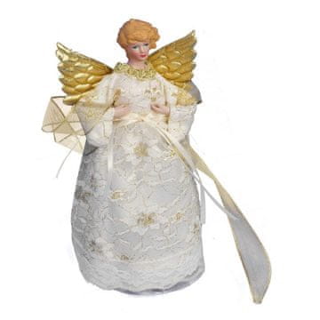 shumee ANGEL ZA POSTAVLJANJE VRHA BOŽIČNE JELESNICE 25 CM