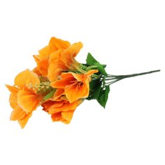 shumee ŠOPEK 9 ORANŽNIH AMARILIZ - UMETNO CVETJE VIŠINE 40 CM