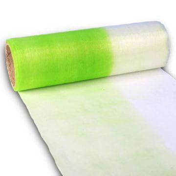 shumee Zelena spomladanska organza za dekoracije in cvetlične aranžmaje 2,7 m