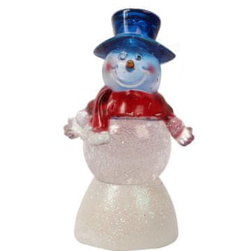 shumee LED lučka za dekoracijo snežaka 13 cm