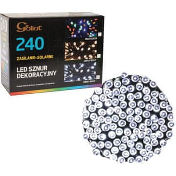 shumee BOŽIČNE LUČKE ZA DREVO 240 LED SONČNIH HLADNO BELE