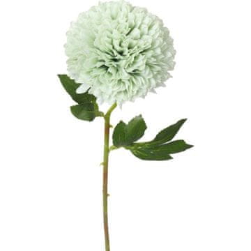 shumee Umetna roža - enojni zeleni česen, dolžine 52 cm