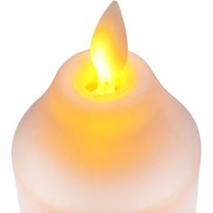 shumee LED SVEČA NA BATERIJE 15 CM gibljiv plamen