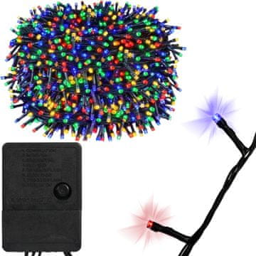 shumee MOČNE BOŽIČNE LUČKE ZA JELOVKO 500 LED VEČNAMENSKE ZUNANJE IN NOTRANJE PROGRAMERJE 40M