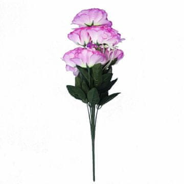 shumee Šopek 9 svetlo vijoličnih nageljnov 54 cm