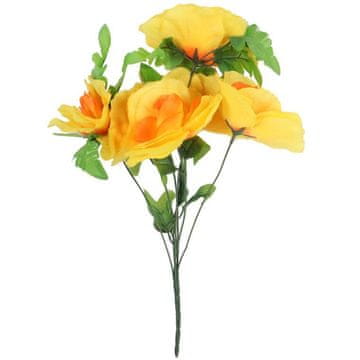 shumee Šopek 6 rumenih VRTNIC 46 cm