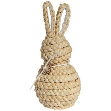 shumee Figurica slamnatega zajčka za veliko noč 24 cm