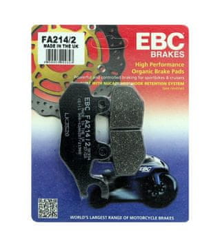 EBC Zavorne ploščice EBC FA214/2