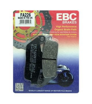 EBC Zavorne ploščice EBC FA226 (komplet 2 kosov)