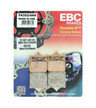 EBC Zavorne ploščice EBC FA322/4HH (4 kosi)