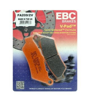 EBC Zavorne ploščice EBC FA209/2V (komplet 2 kosov)