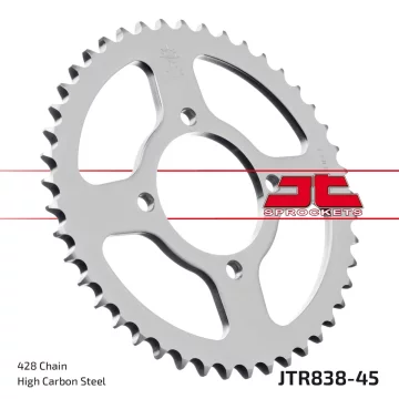 shumee Zadnji verižnik JT R838-45 iz jekla, 45T, velikost 428