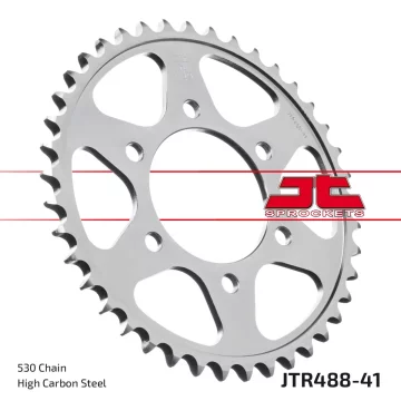 shumee Zadnji verižnik JT R488-41 iz jekla, 41T, velikost 530