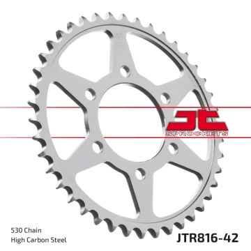 shumee Zadnji verižnik JT R816-42 iz jekla, 42T, velikost 530