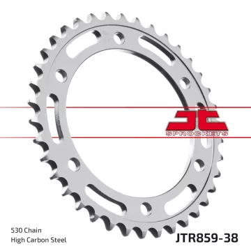 shumee Zadnji verižnik JT R859-38 iz jekla, 38T, velikost 530
