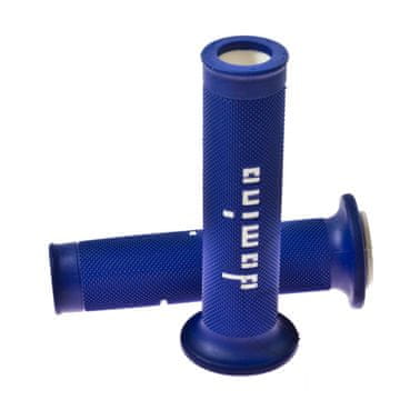 Domino Krmilo Domino Offroad levo + desno modro/belo 22/126 mm odprto (komplet)
