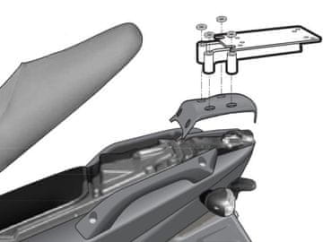 SHAD Nosilec za zgornji kovček Shad za Gilera Runner 125 VX 4T, Runner 125 VX ST 4T, Runner 125 VX ST 4T Soul Modelle, Runner 200 VX