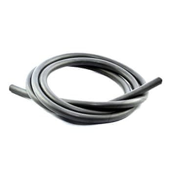 shumee Visokonapetostni SILIKONSKI kabel črne barve 7 mm (1 m)