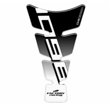 DE Tankpad Spirit shape logo 1098 czarny/transparentny