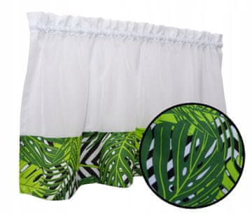 shumee Moderna cikcak zavesa MONSTERA 100x40