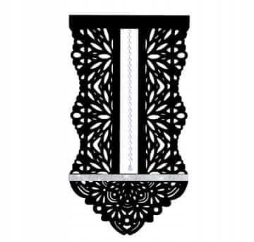shumee P10 Panel SCREEN moderna elegantna zavesa z odprtinami BEADS glamurozna 60x130