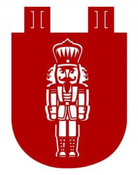 shumee Božična dekoracija Dedek Božič