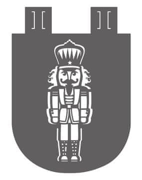 shumee Božična dekoracija Dedek Božič