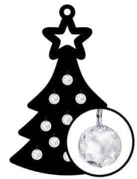 shumee Okras za božično drevo s kristali GLAMUR