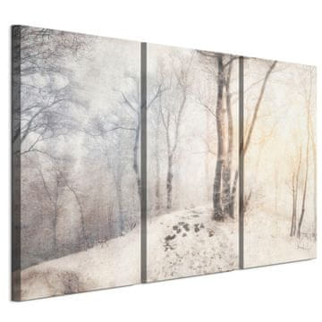 shumee Slika na italijanskem platnu 90 x 60 cm triptih - klasični slog - narava Slika na italijanskem platnu 120 x 80 cm triptih - klasični slog - narava