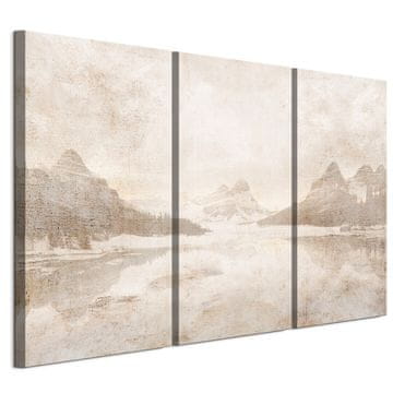 shumee Slika na italijanskem platnu 90 x 60 cm triptih - boho stil - narava Slika na italijanskem platnu 120 x 80 cm triptih - boho stil - narava