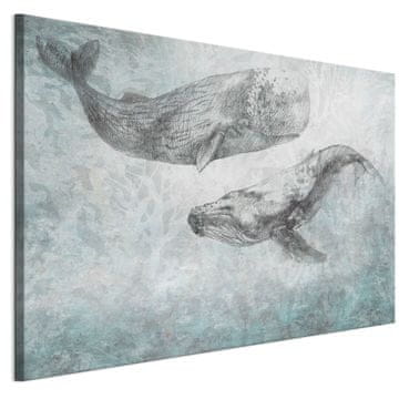 shumee Slika na italijanskem platnu 90 x 60 cm - moderni slog - živali Slika na italijanskem platnu 120 x 80 cm - moderni slog - živali
