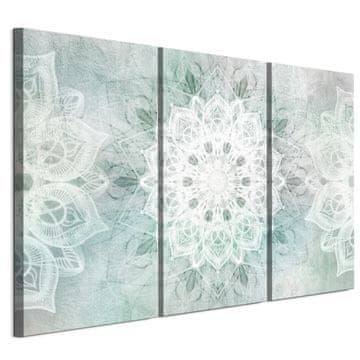 shumee Slika na italijanskem platnu 90 x 60 cm triptih - boho stil - ozadja in vzorci Slika na italijanskem platnu 120 x 80 cm triptih - boho stil - ozadja in vzorci
