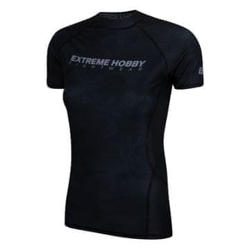Extreme Hobby Ženski lajšard s kratkimi rokavi HAVOC XL, ČRN