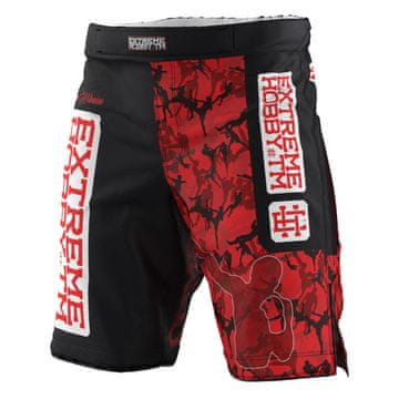 shumee Otroške hlače za grappling RED WARRIOR 128 BLACK