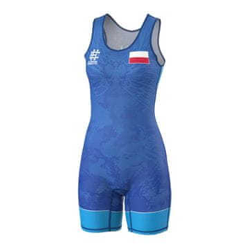 Extreme Hobby Ženski rokoborski triko ROKOBORBA POLJSKA 2026 M MODER
