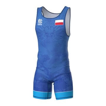 Extreme Hobby Moški rokoborski triko ROKOBORBA POLJSKA 2026 S RDEČA