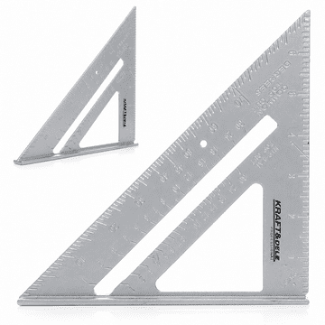 Kraft&Dele 7" kvadrat, trden in praktičen |
