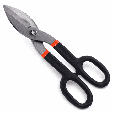Kraft&Dele 225 mm ergonomske škarje za pločevino |