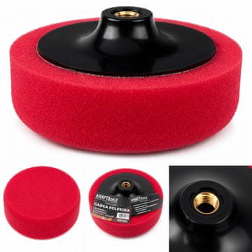 Kraft&Dele Rdeča polirna goba 150 mm |